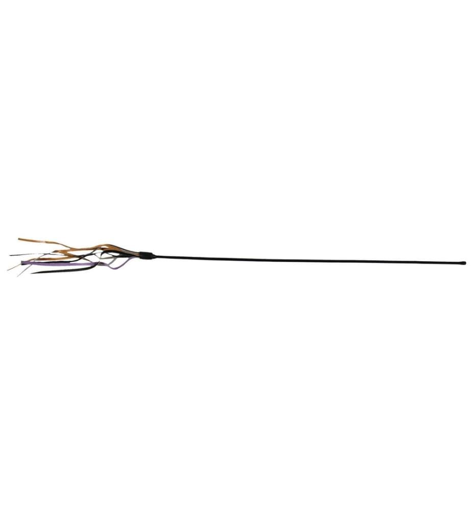 TRIXIE - Katzen-Spielstab 65 cm mit Lederbändchen