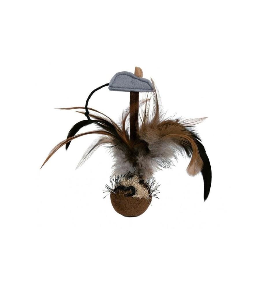 TRIXIE - Jouet pour chat Shuttlecock debout avec la souris