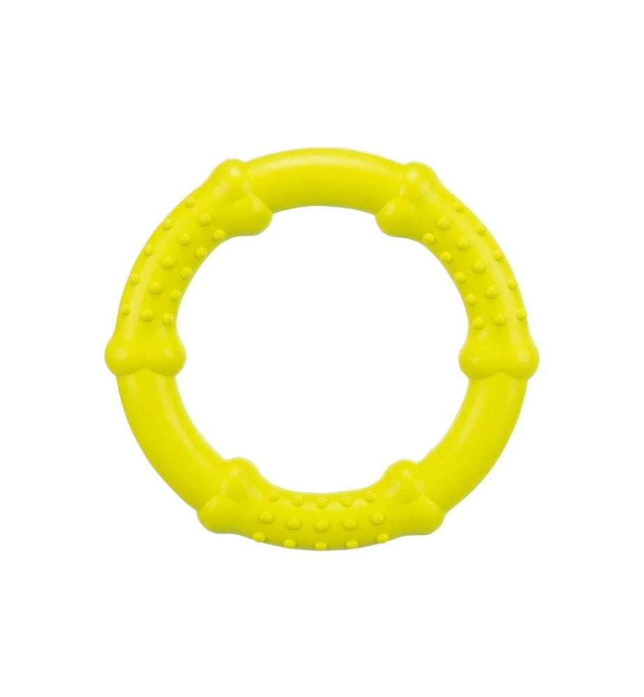 TRIXIE - Schwimmspielzeug Ring aus Naturgummi ø 16 cm