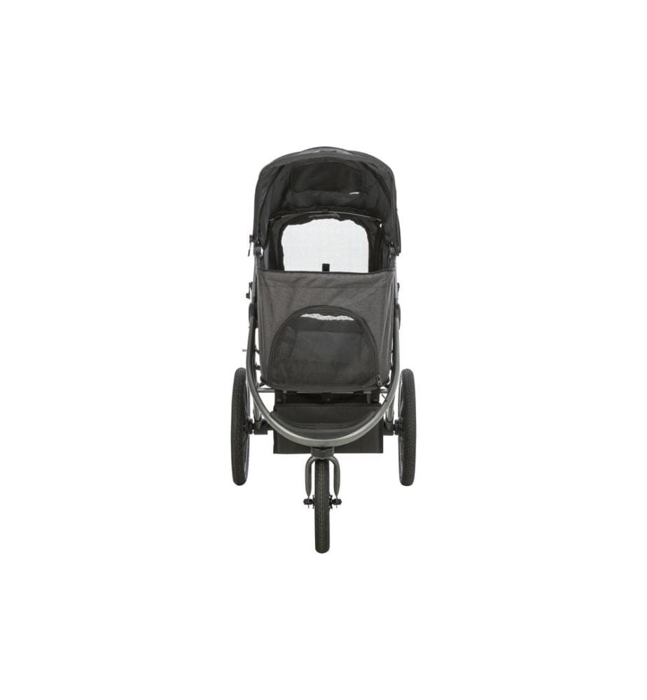 TRIXIE - Buggy 60 × 112 × 120 cm, 12.5 kg, noir/pétrole