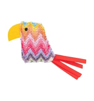 TRIXIE - Katzen-Spielzeug Papagei 12 cm