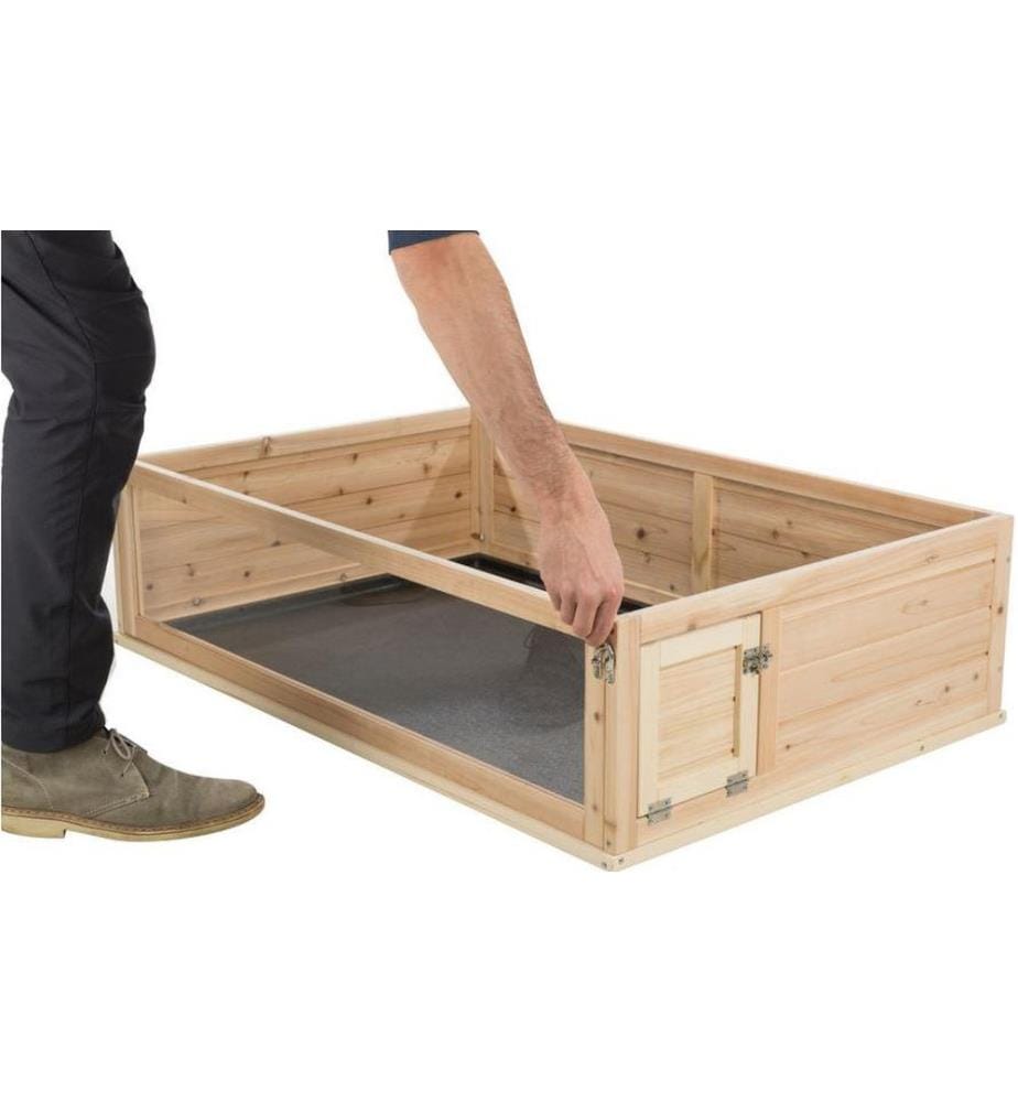 TRIXIE - Indoor Gehege für Meerschweinchen, 114 × 30 × 74 cm