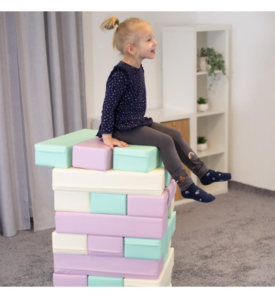 Soft Play Set Turm 10 Pastel