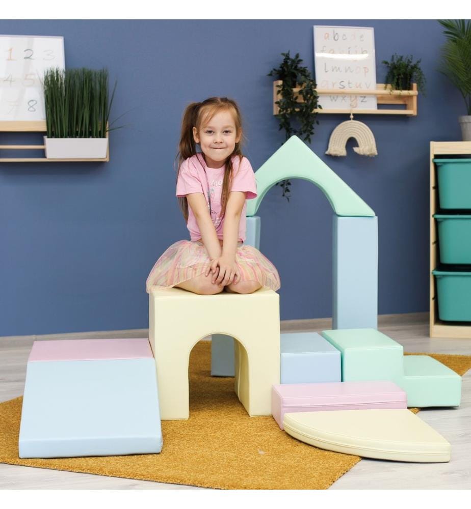 Soft Play Set Kreativität 21 Pastel