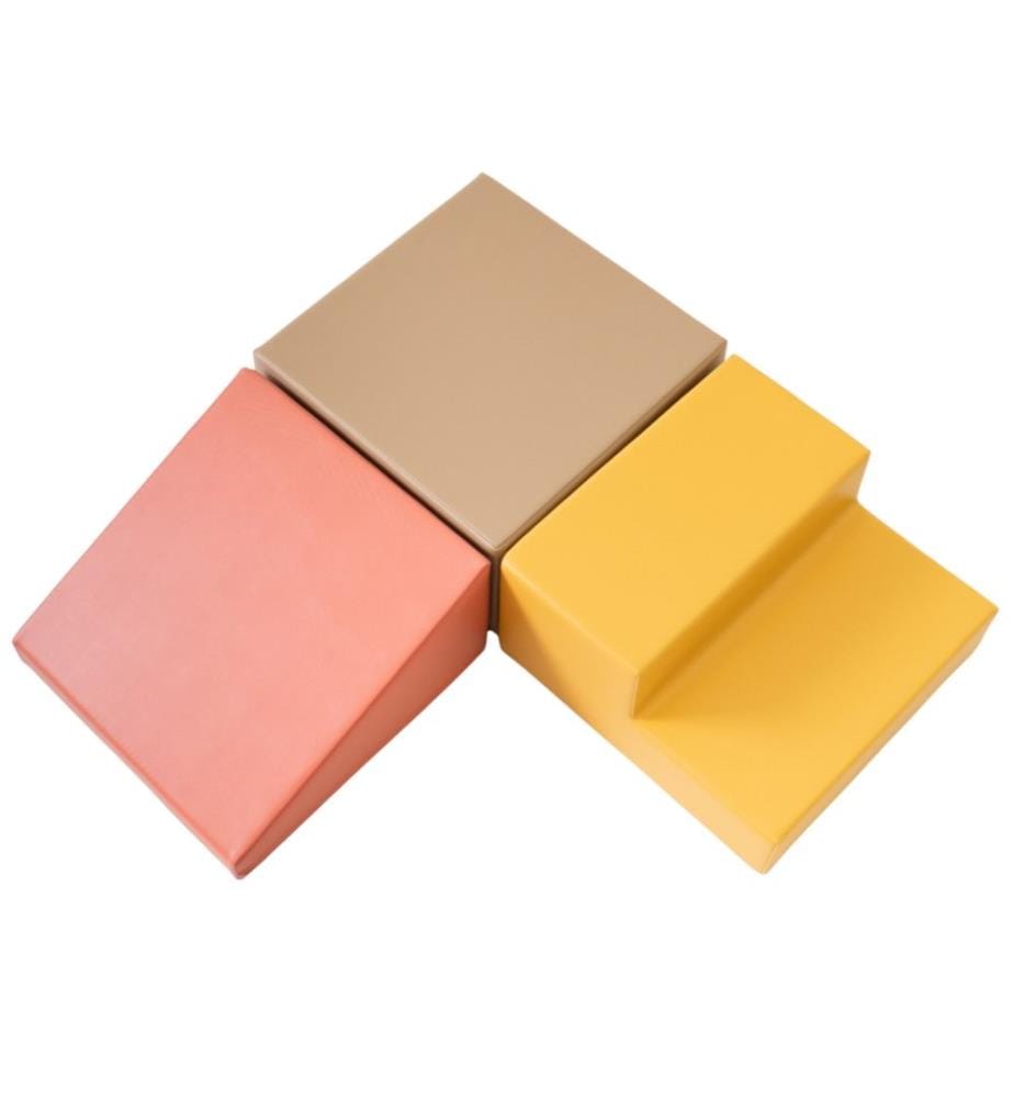Soft Play Set Mini Eckkletterer 27 Pastel rosa