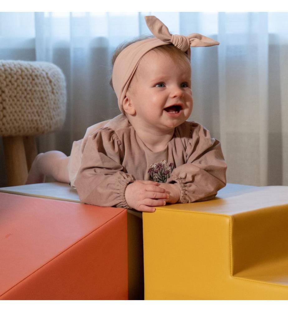 Soft Play Set Mini Eckkletterer 27 Pastel rosa