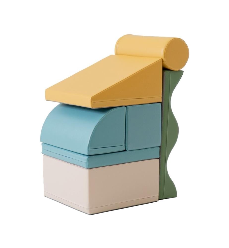Set Soft Play Explorateurs 34 Pastel turquoise