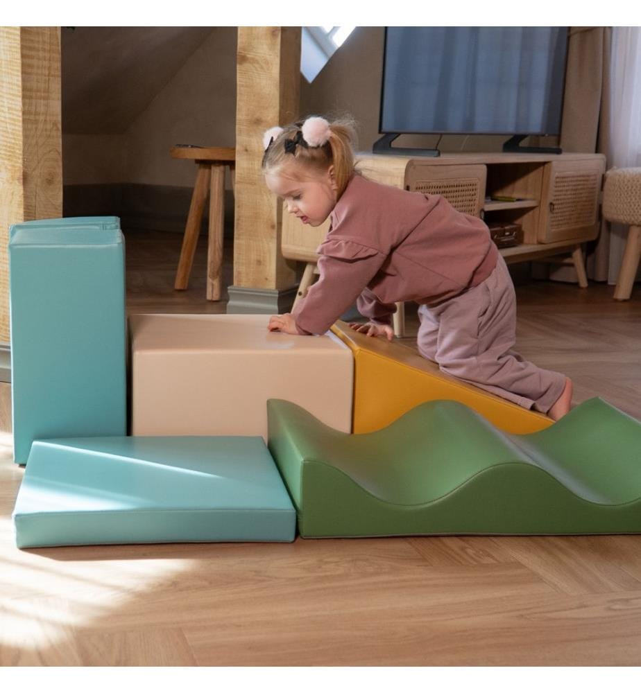Set Soft Play Explorateurs 34 Pastel turquoise