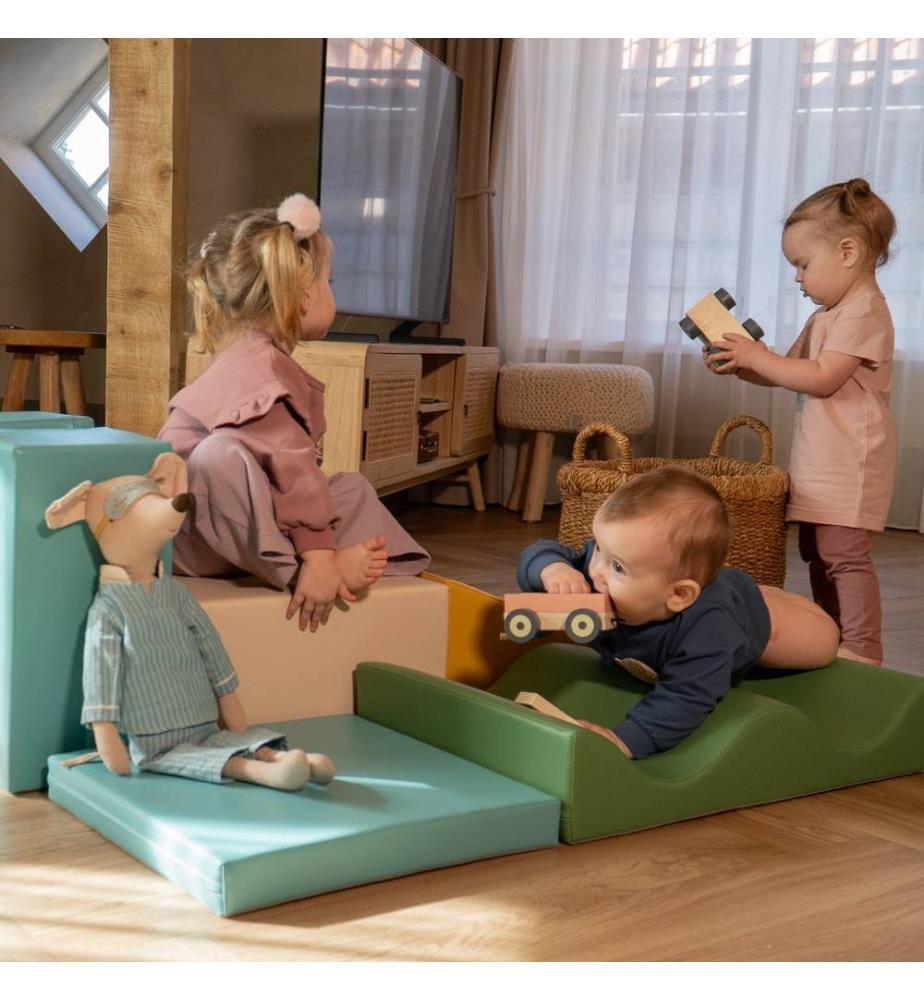 Set Soft Play Explorateurs 34 Pastel turquoise
