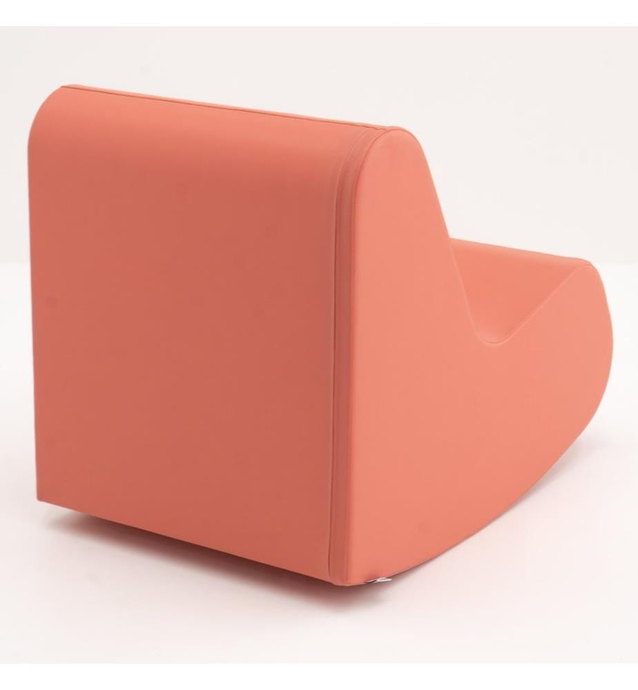 Fauteuil à bascule Large Salmon Pink
