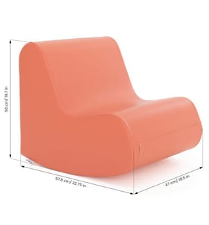 Schaukelstuhl Salmon Pink