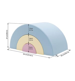 Spielset Rainbow 3 blau