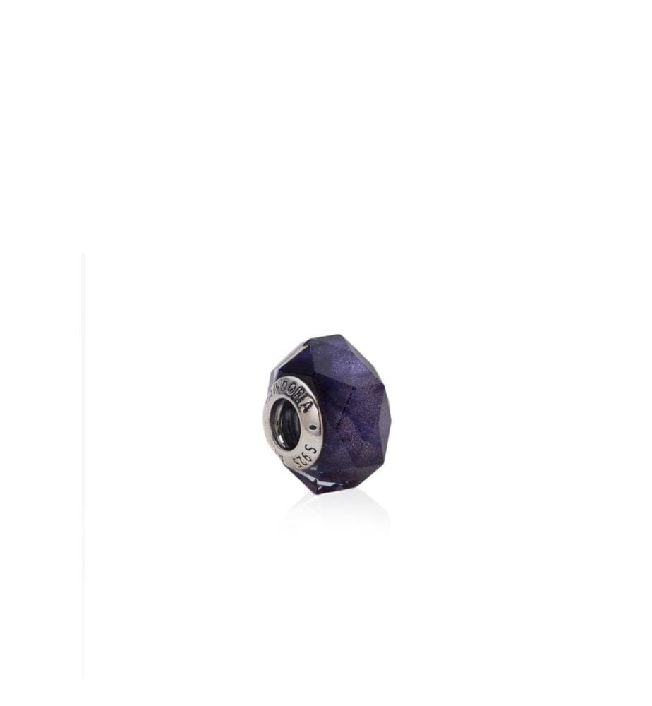 Murano-Glas Charm - Blau