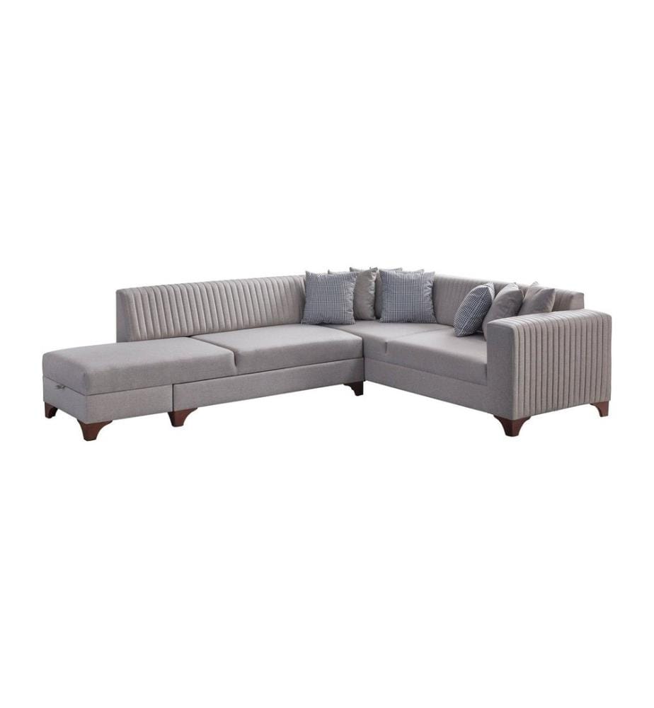 Divano letto angolare West Left - Crema