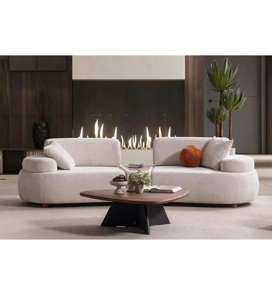Rio Lounge Möbel Set - Creme