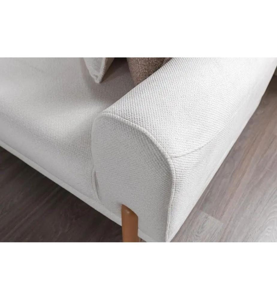 Divano letto a 3 posti Class Bohem - Crema