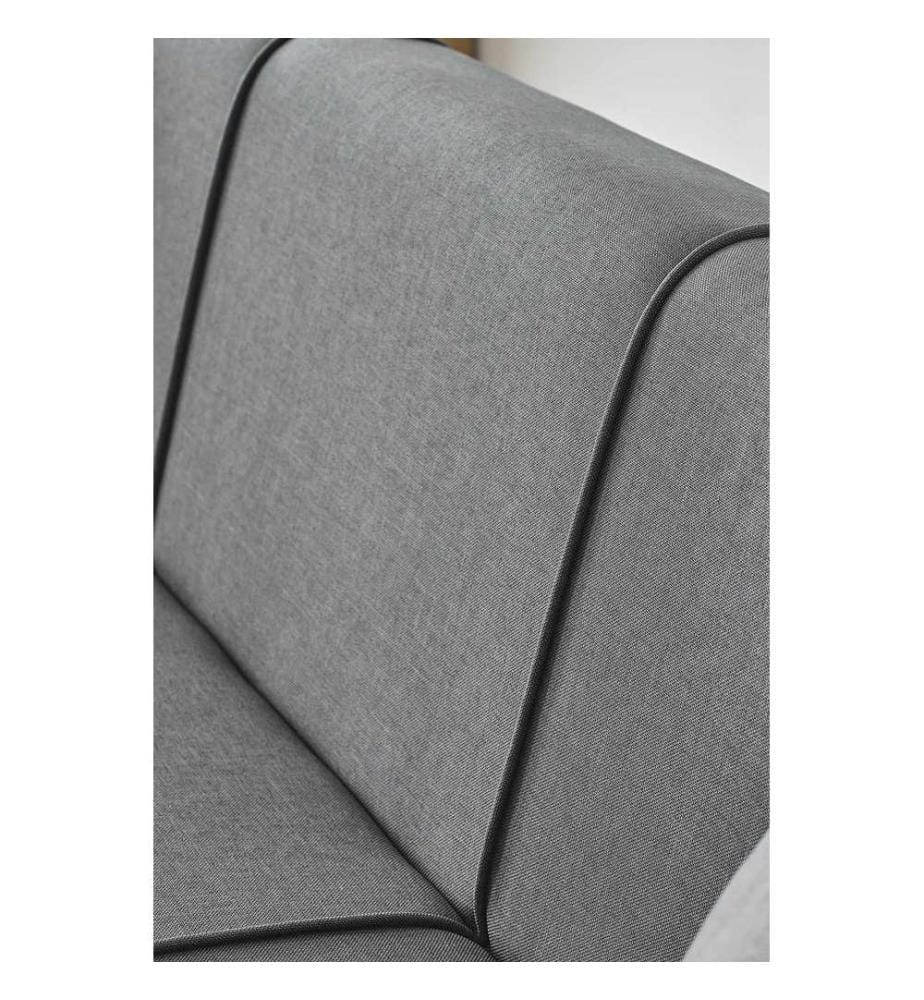 Divano letto 3 posti Flavia - Grigio scuro
