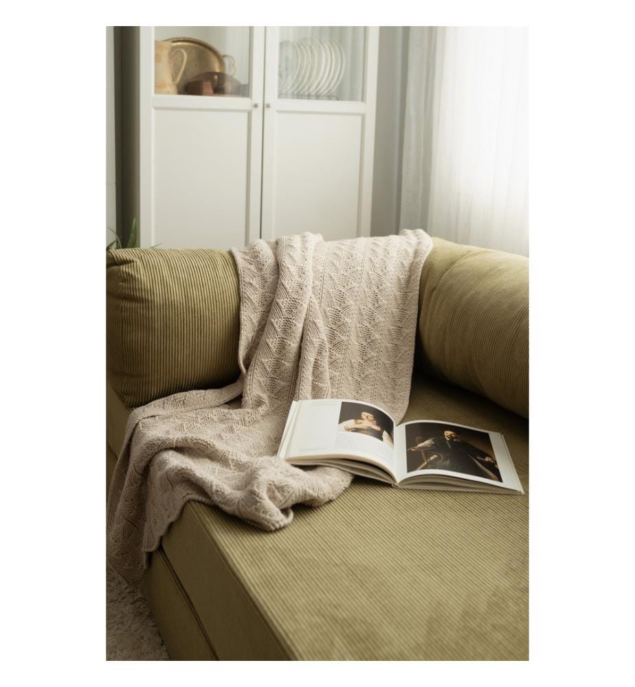 Divano letto a 3 posti Nook - Kaki