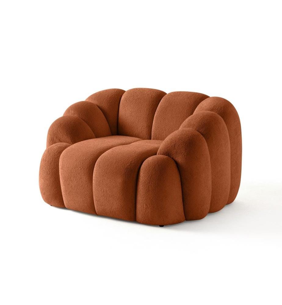 Divano Octavio 1 posto - Rouge Tuile