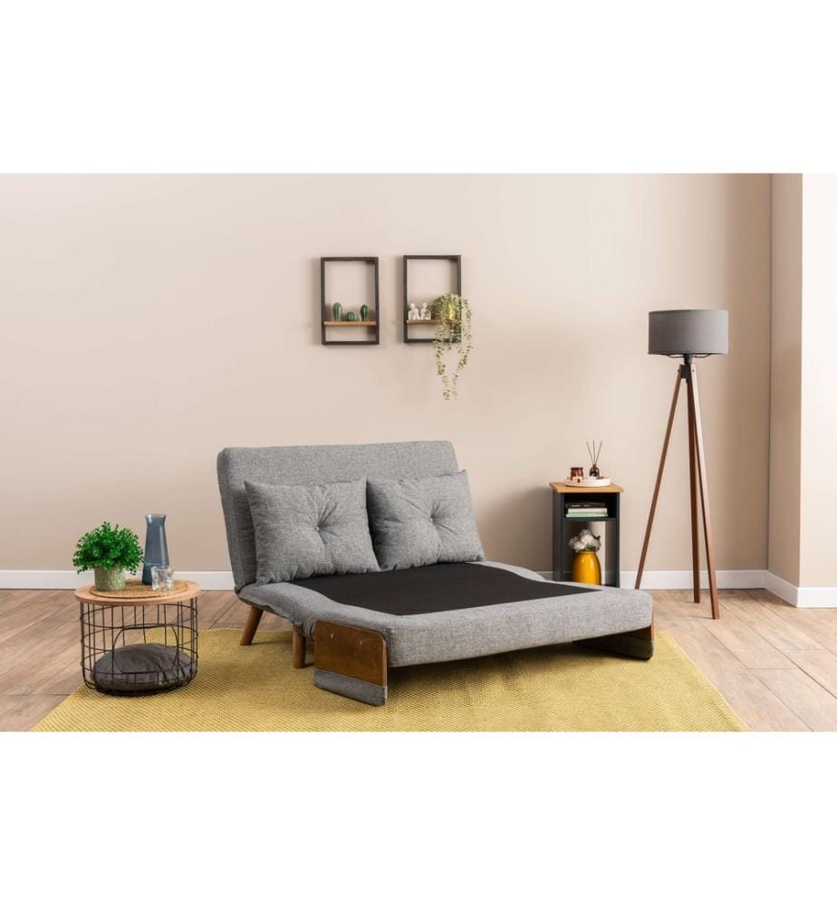 Divano letto Cosmo 2 posti - Gris Clair