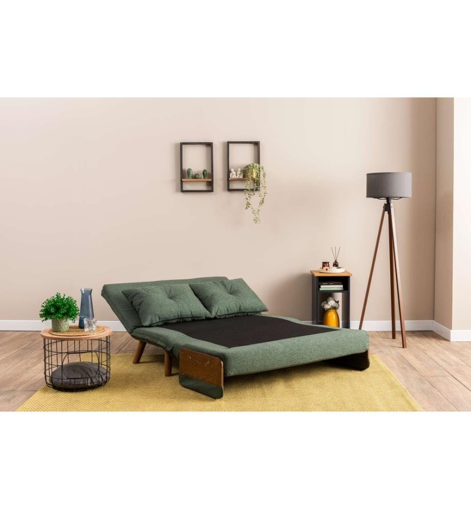 Divano letto Cosmo 2 posti - Verde