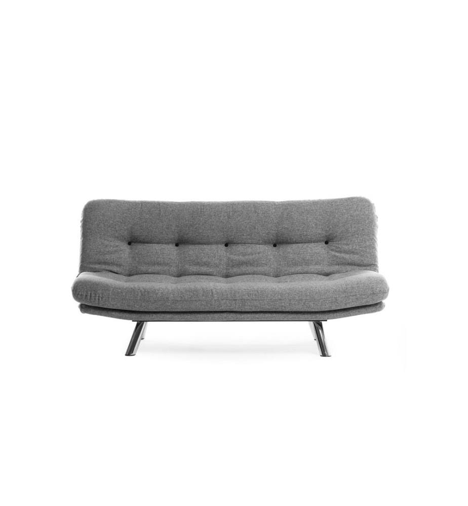 Divano letto a 3 posti Misa - Gris Clair