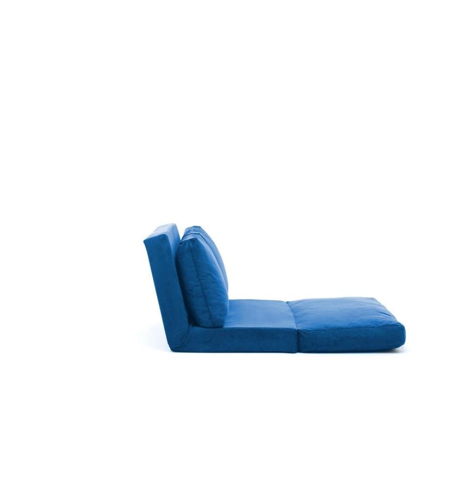 Divano letto a 2 posti Taida - Blu