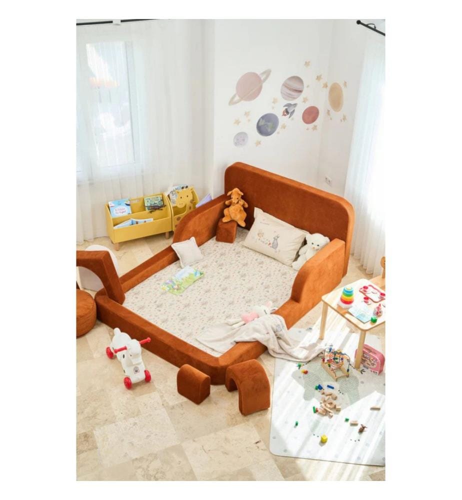 Lettino Funbed doppio 117 - Tuile rosso