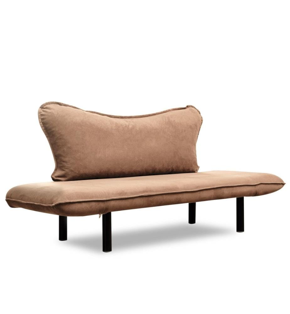 Divano letto a 2 posti Chatto - Marron Clair