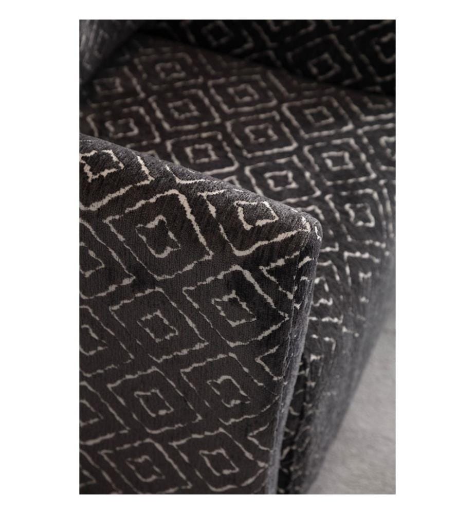 Sedia Wing Nora - Bianco e nero