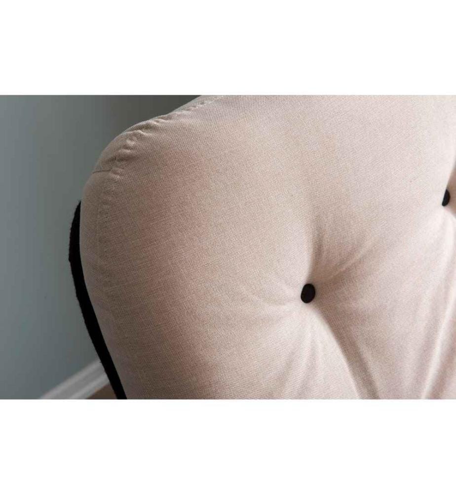 Divano letto 1 posto Misa - Crema