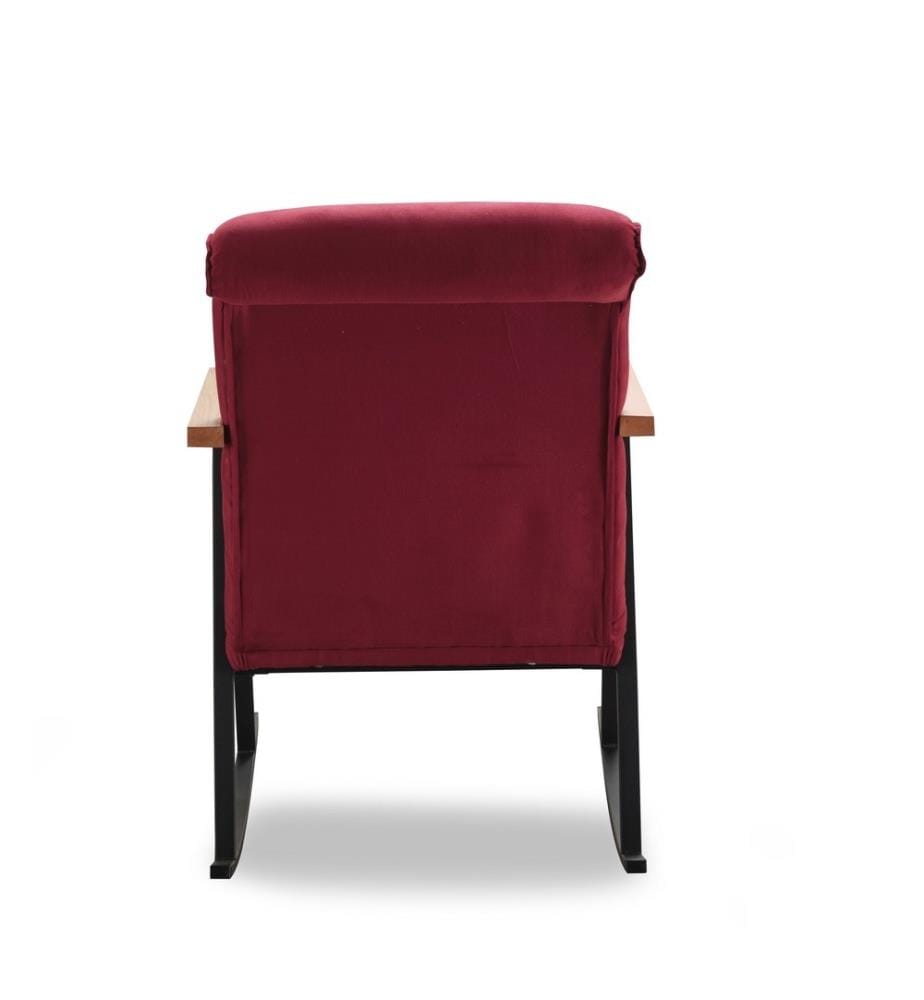 Sedia a dondolo Yoka - Marrone