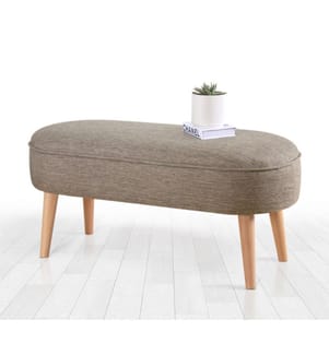 Sitzhocker Lednok - Kaffee