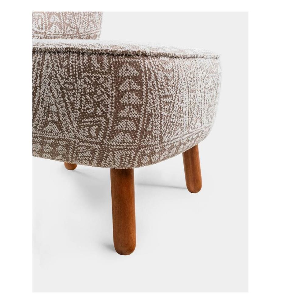 Sedia Wing Mythology Etnik - Beige