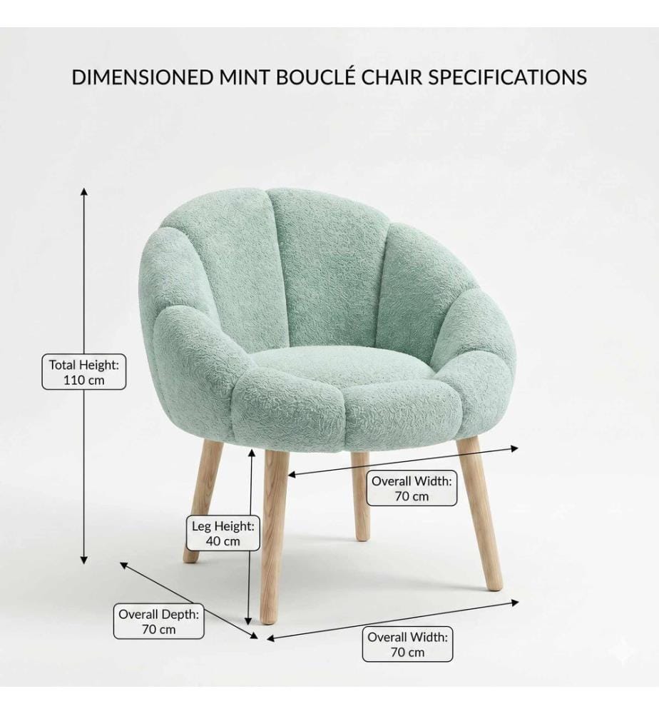 Sedia Wing Papatya - Verde