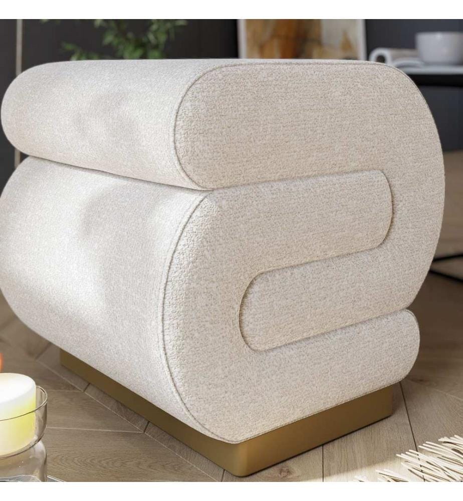 Pouf Sally - Crema