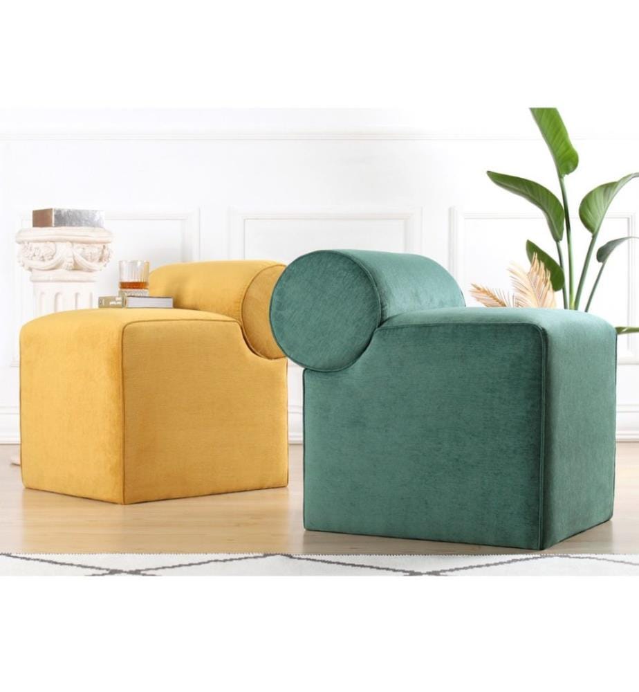 Pouf Linburg - Giallo