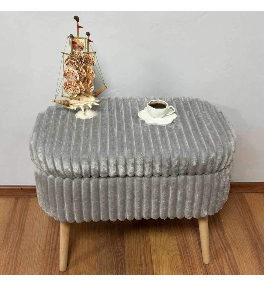 Oslo Mini Pouf - Grigio