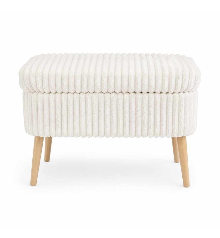 Mini Oslo Pouf - Crema Toscana