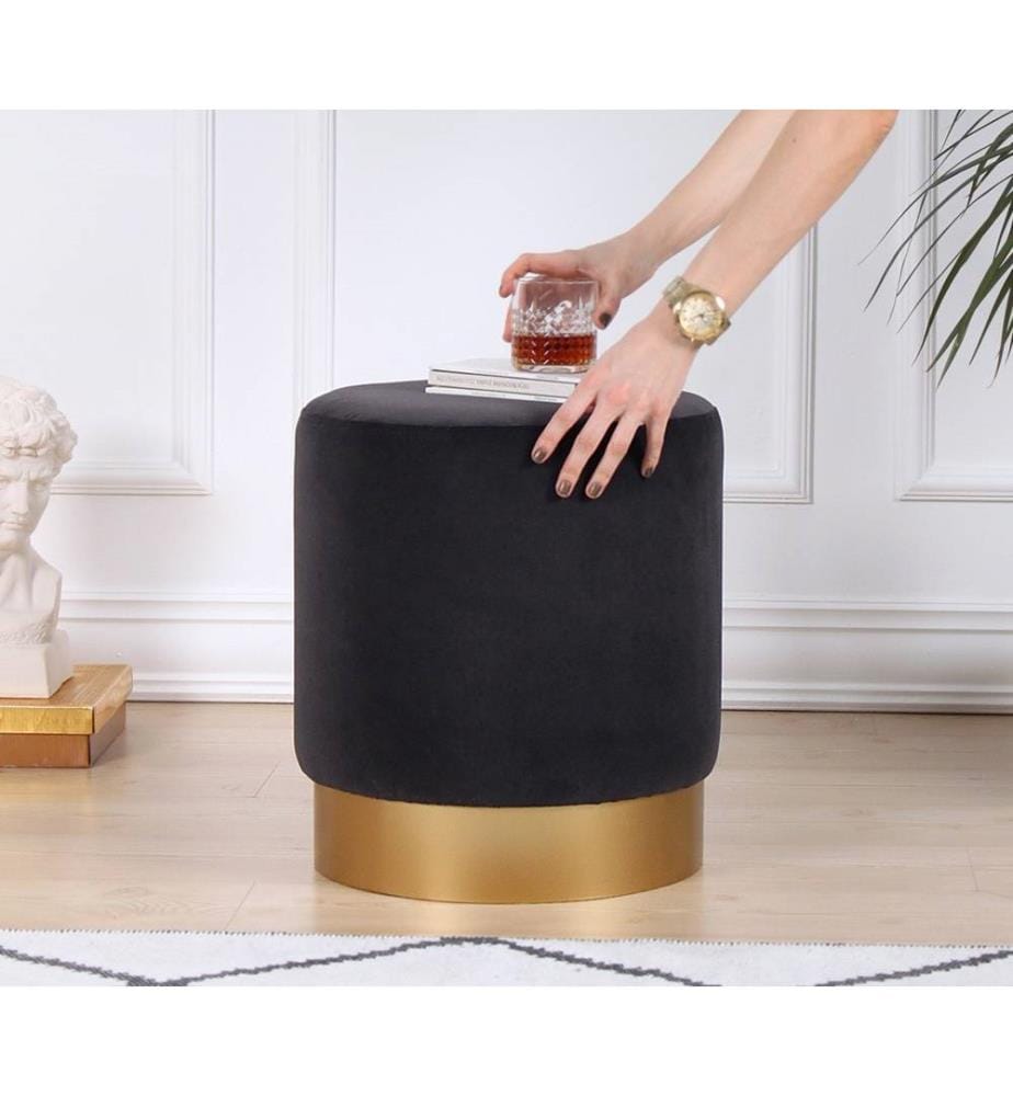 Pouf Memfis - Grigio scuro