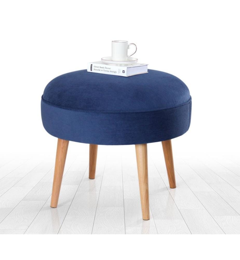 Pouf Romley - Blu scuro