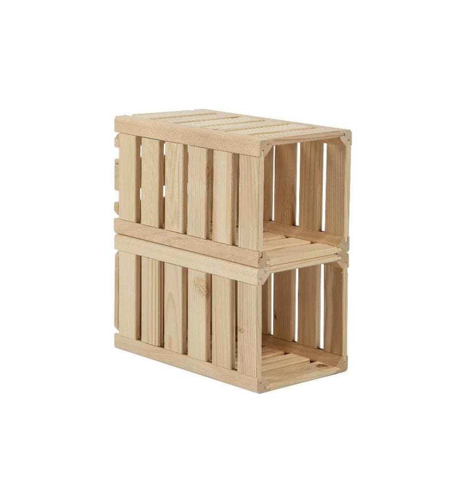HOLZ ZOLLHAUS - Holzharasse A 17.5 x 17.5 cm schweizer Holz