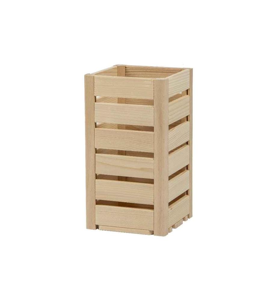 HOLZ ZOLLHAUS - Holzharasse A 17.5 x 17.5 cm schweizer Holz