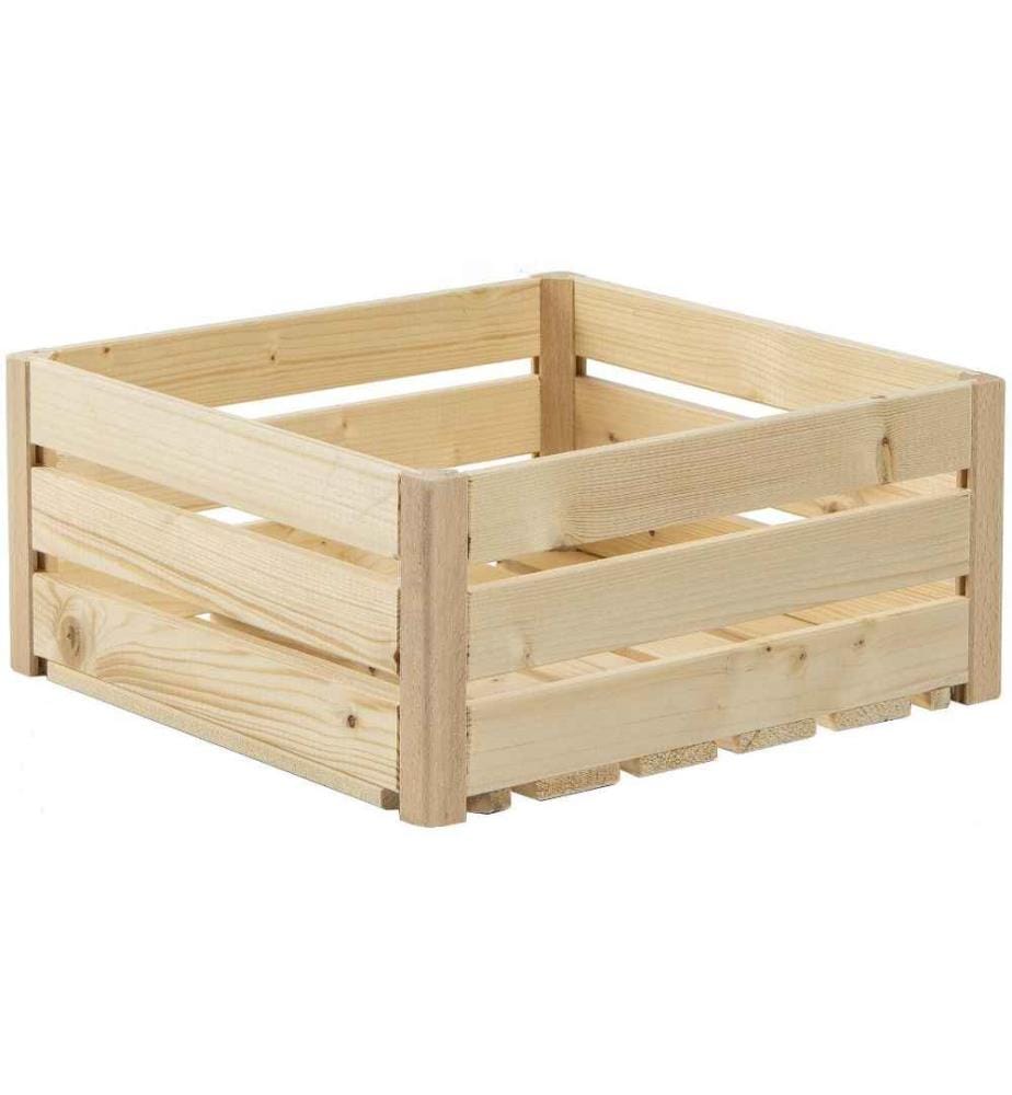 HOLZ ZOLLHAUS - Holzharasse B 35 x 35 cm schweizer Holz