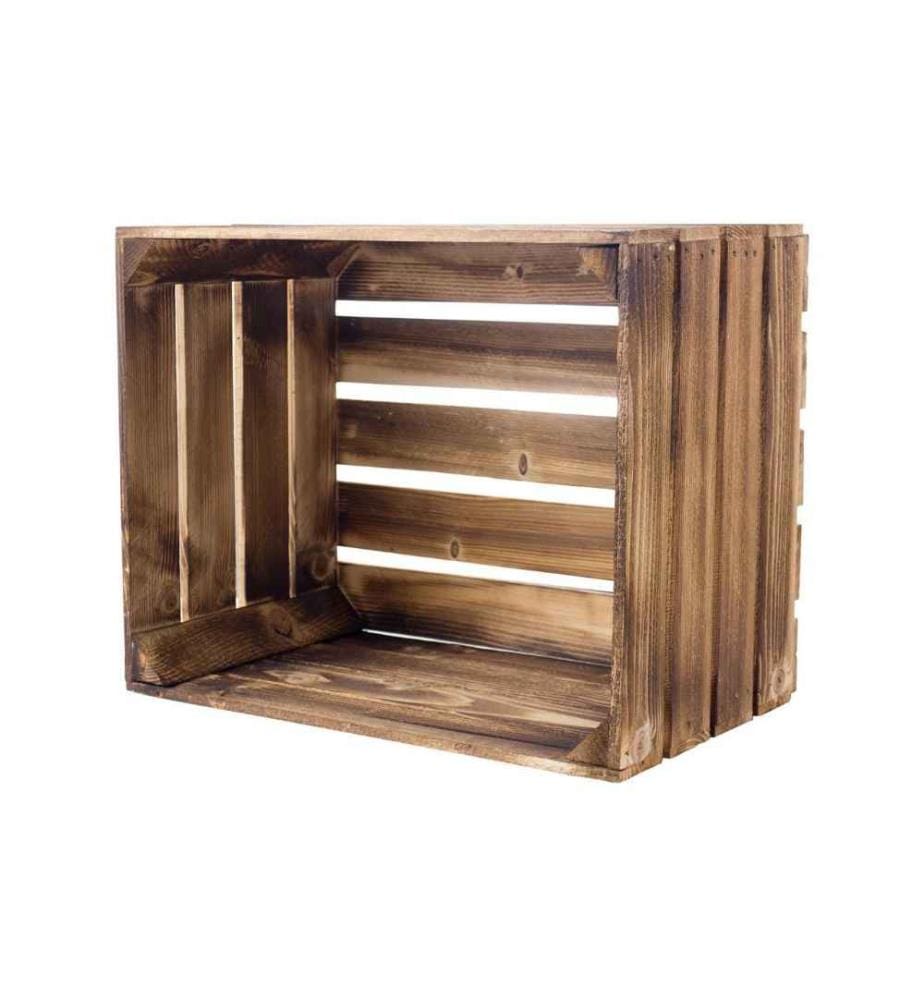 HOLZ ZOLLHAUS - Holzharasse Vintage geflammt 40 x 50 cm