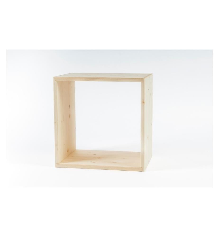 HOLZ ZOLLHAUS - Regal Lotti 40 x 40 x 30 cm, Nature