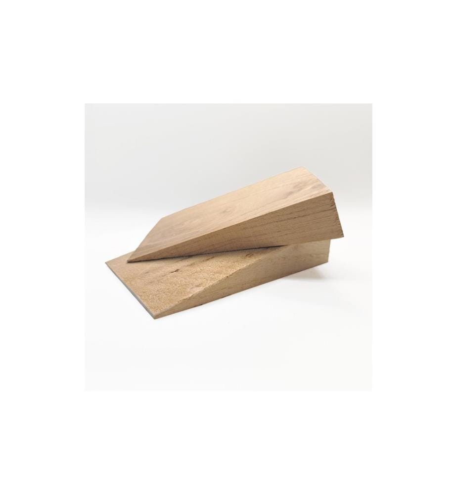 HOLZ ZOLLHAUS - Cale en bois 13 x 8 x 0-3 cm