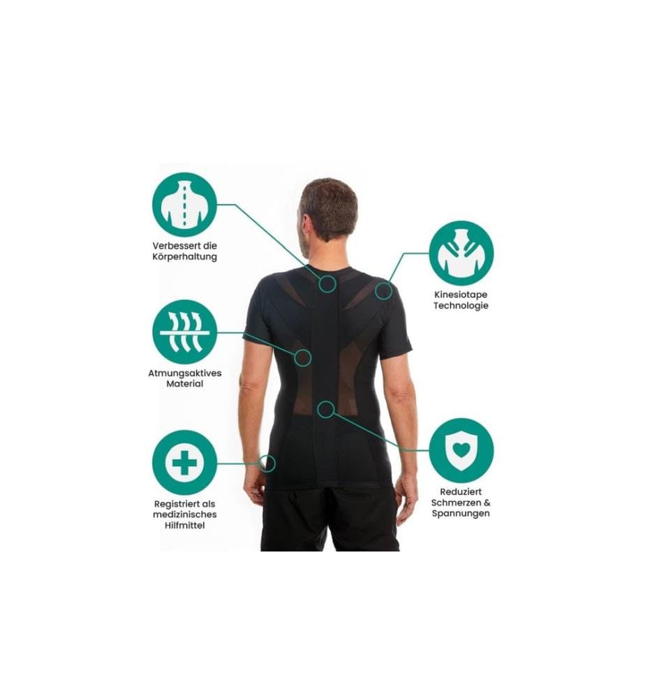 Anodyne - Posture Shirt 2.0 homme noir M