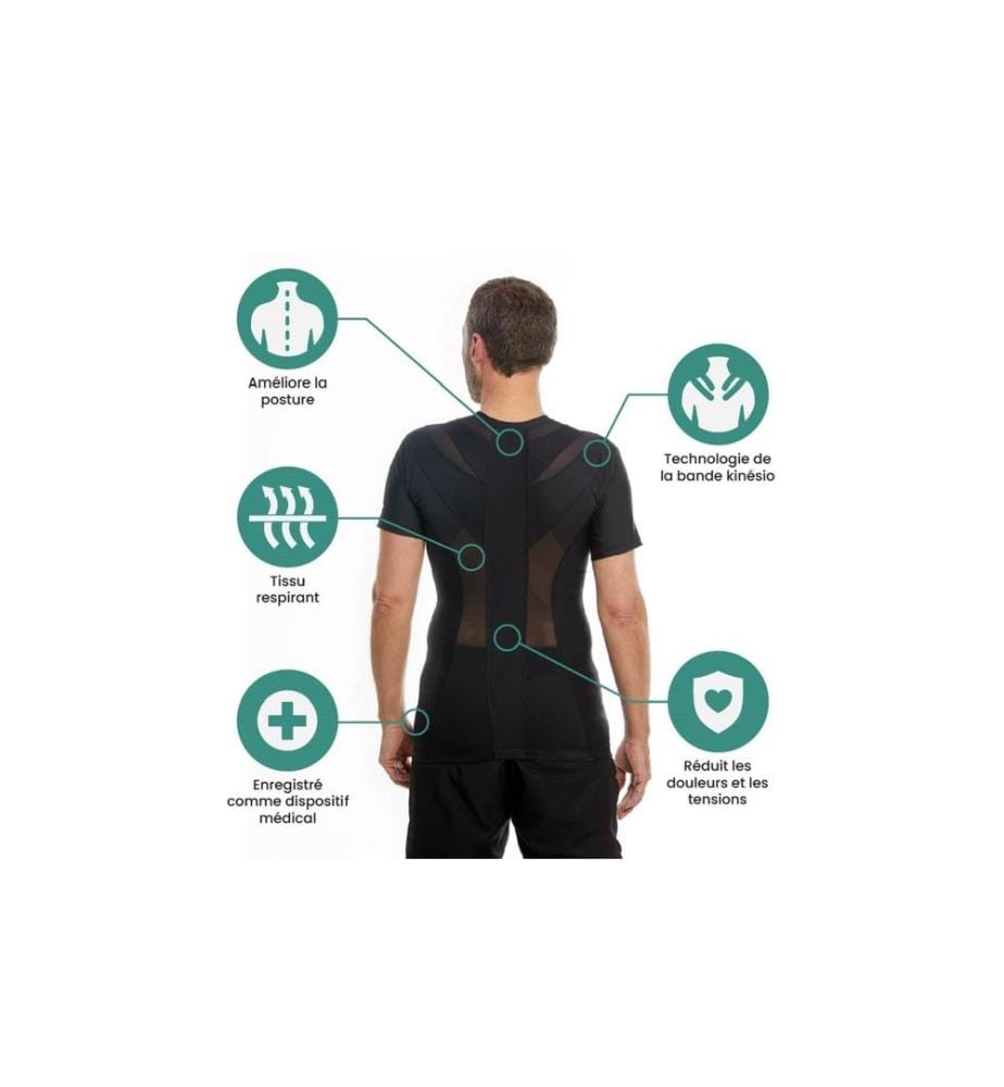 Anodyne - Posture Shirt 2.0 homme noir M