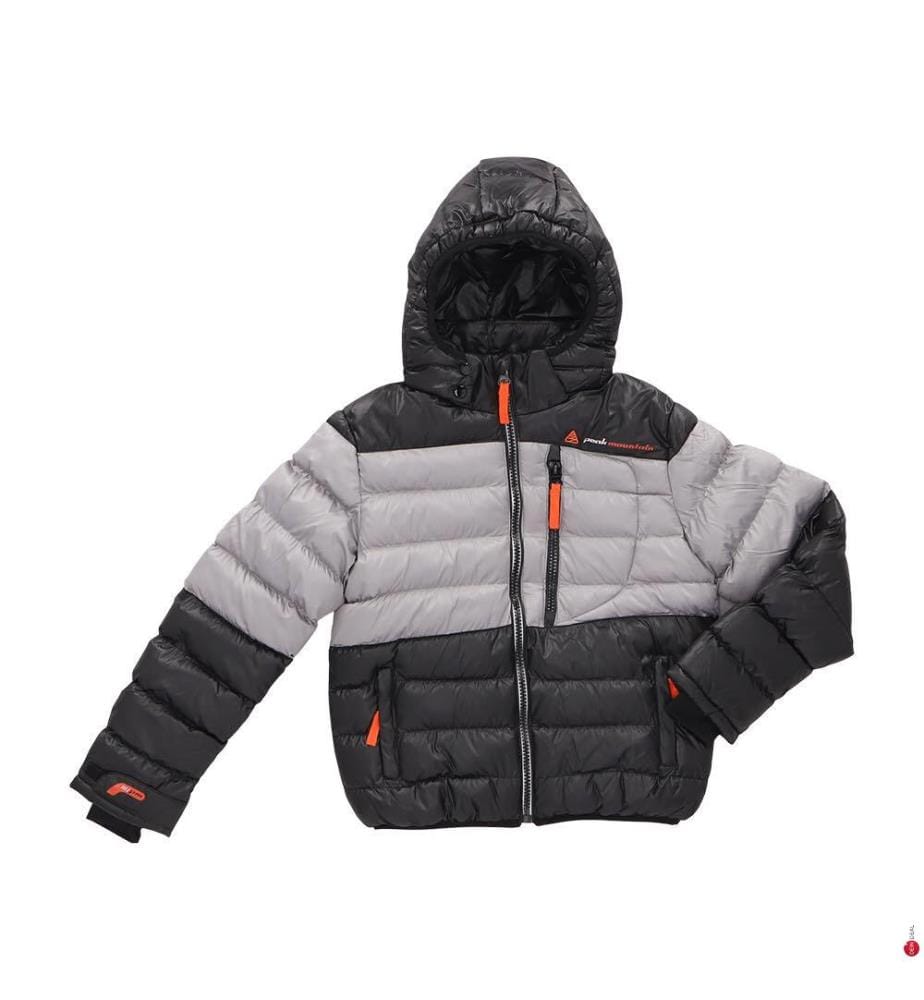 Ecaptin Ski Down Jacket - Black/Grey